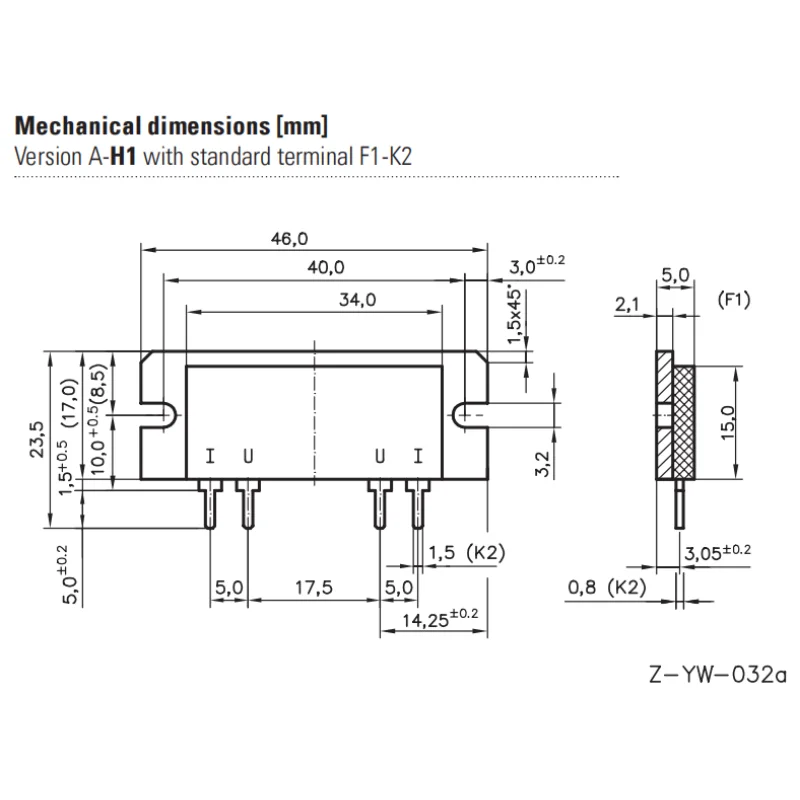 Isabellenhuette A-H1-R010-F1-K2-0.1 A-H2-R010-F1-K2-0.1 ±0.1% 10W 10 mOhm ISA-PLAN Precision Resistor