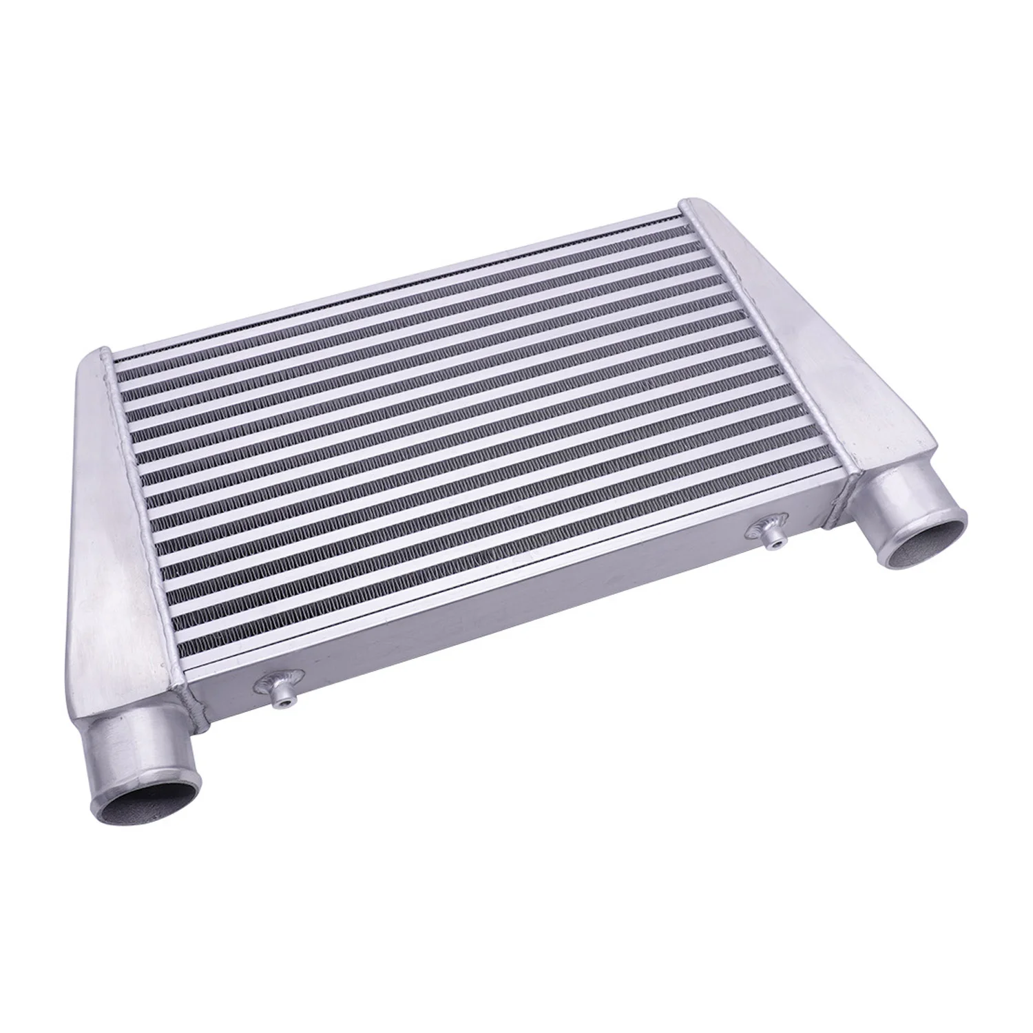 R-EP Aluminum Intercooler Universal 460X280X76mm Inter Cooler Inlet 65mm 2.5inch Outlet Cold Air Intake for Turbo Radiador
