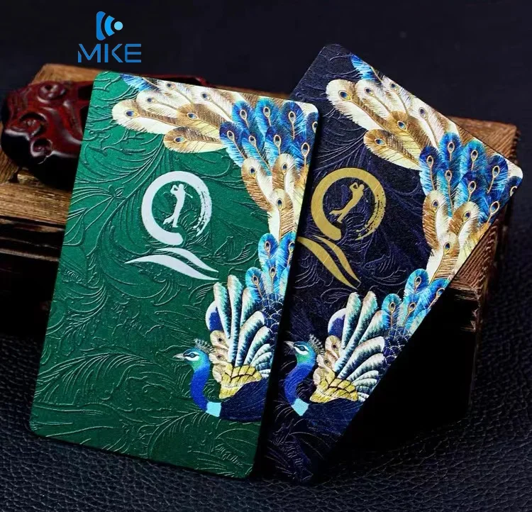 طباعة بطاقات عضوية بلاستيكية هدية Vip من مادة PVC بطاقة عمل