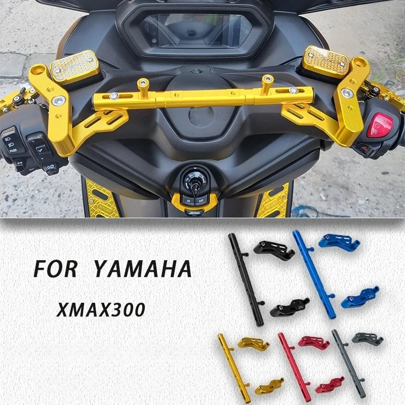 Universal Motorcycle Rearview Mirror Multifunctional Extension Rod Suitable for Yamaha XMAX300 ADV350 FORZA350 Z300 BMW C400GT