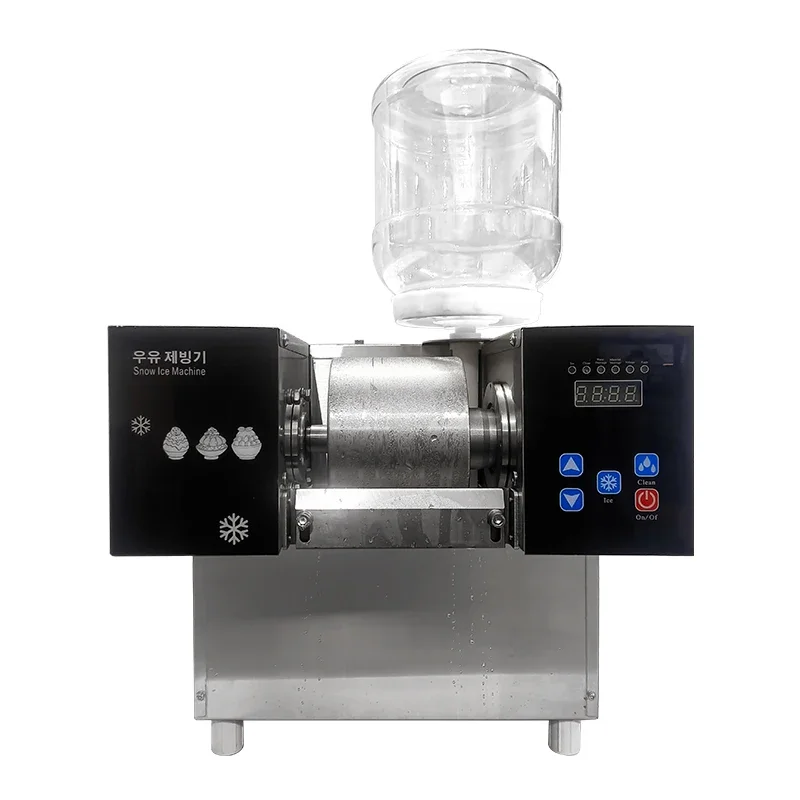 Snowflake shaved ice machine 150-300kg snow shaving ice flake making bingsu machine for cold drink shop