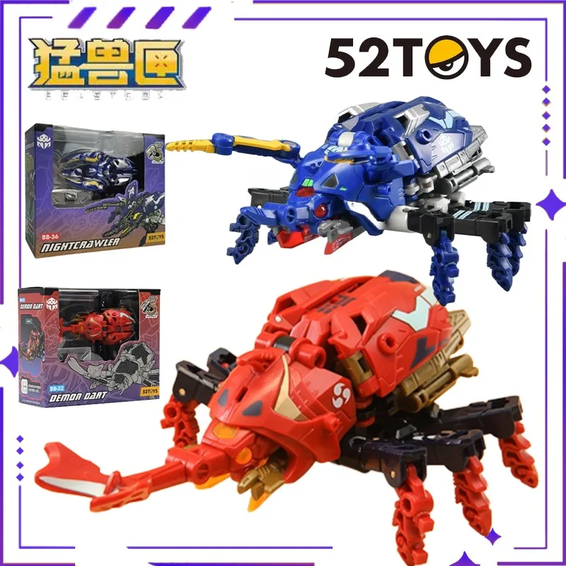 

52TOYS оригинальная серия BEASTBOX Beast Box, клан насекомых BB-32, волшебный дротик, игрушка-трансформер, сборная модель, подарок для детей