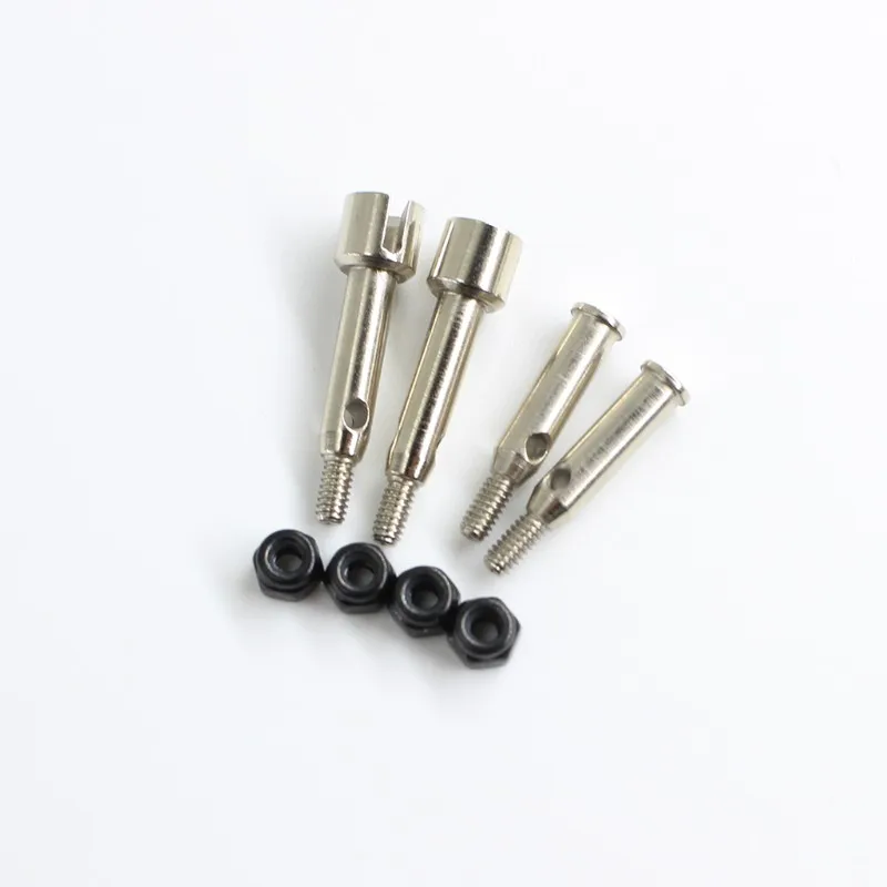 For Wltoys 244016 1/24 RC Car Rear & Front Wheel Axle Cups M2 Lock Nuts Kit RC Car Upgrade Parts