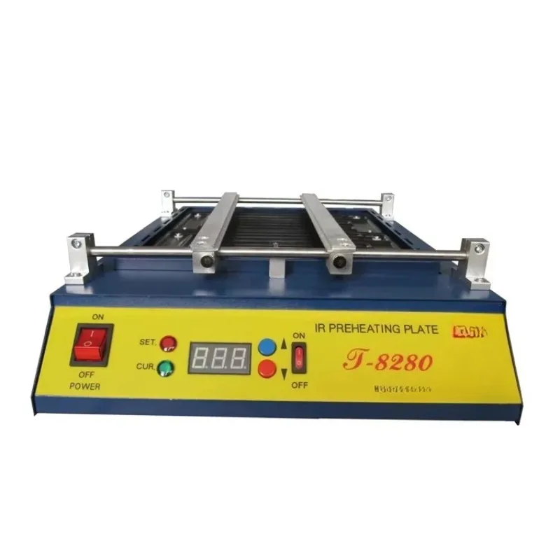 T-8280 Preheating Station Intelligent Temperature Control Preheating PCB with BGA, SMD Components