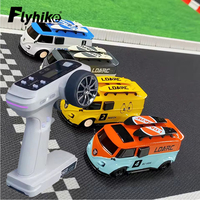 LDARC V64 1/64 MINI Remote Control Tabletop Bus Motor Home Car RTR Toys Car Set For Children's Gifts