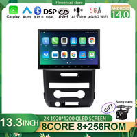 13 inch Android 14 for Ford F150 P415 Raptor 2008 - 2014 Multimedia Intelligence Car Radio Stereo Carplay GPS DSP BT5.0 4G WIFI