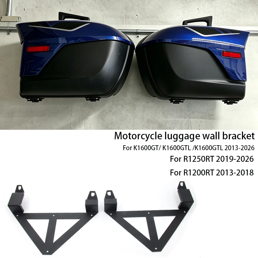 R1200RT 2013- Motorcycle Original Case Wall Mount Set Support For BMW K1600GT K1600GTL 2013-2026 R1250RT 2019-2026 Accessories