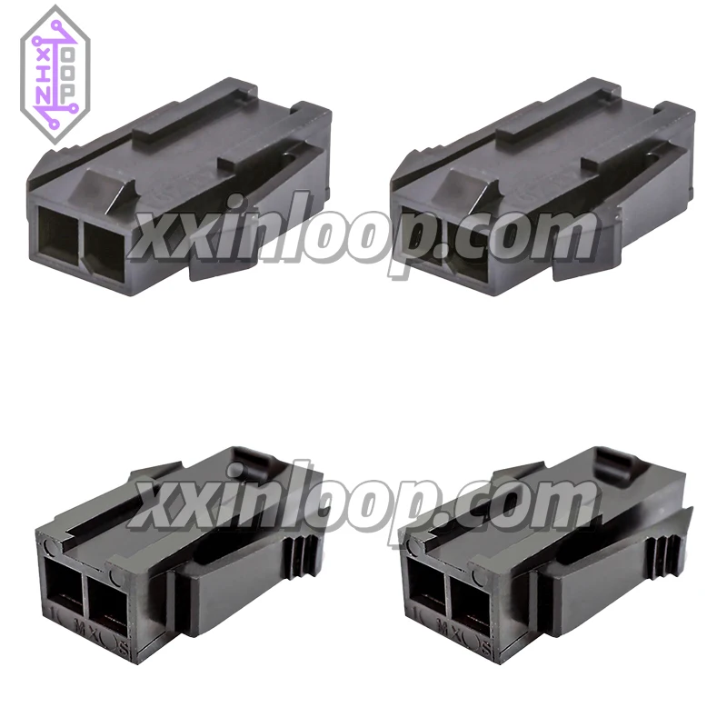 

43640‑0200 2Pin Male Micro‑Fit 3.0 3.00 mm Pitch Waterproof Cable Mount Plug Housing for WiretoWire and Power Connections