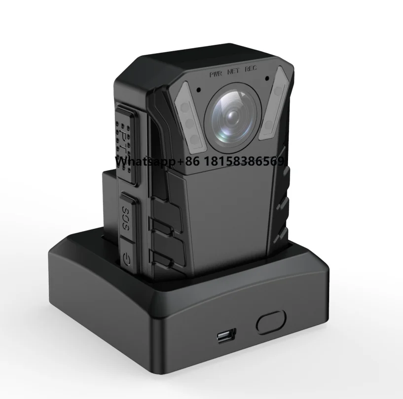 

4G Body Worn Live Video GPS Tracking Intercom PTT Group 32GB Memory Walki Talki