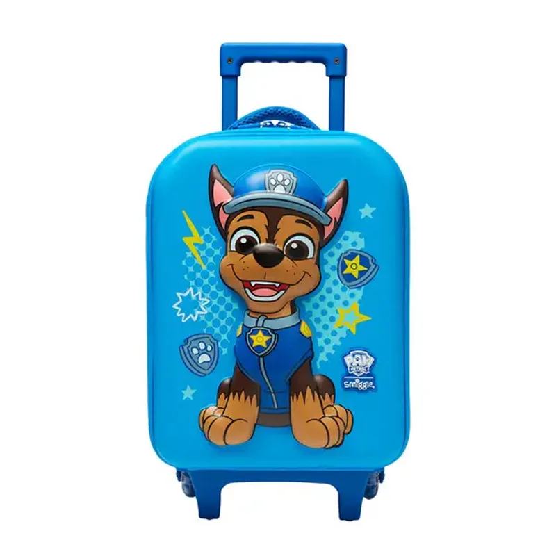 Hot Echte Simggle Paw Patrol Wiel Rugzak Kinderen Schooljongens Grote Trolley Schooltas Reisrugzak Kids Levert Geschenken