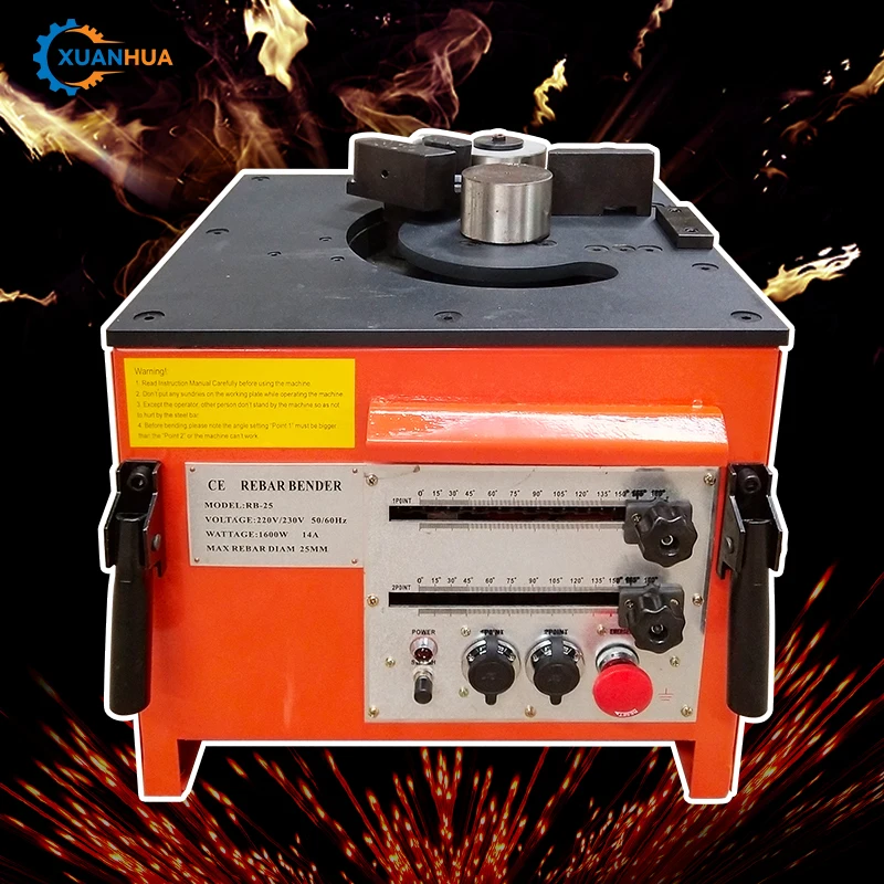 

RB-25/32 New Arrival Rebar Bender Reinforcing Rebar Bender Machine with Own Spare Parts Production Line