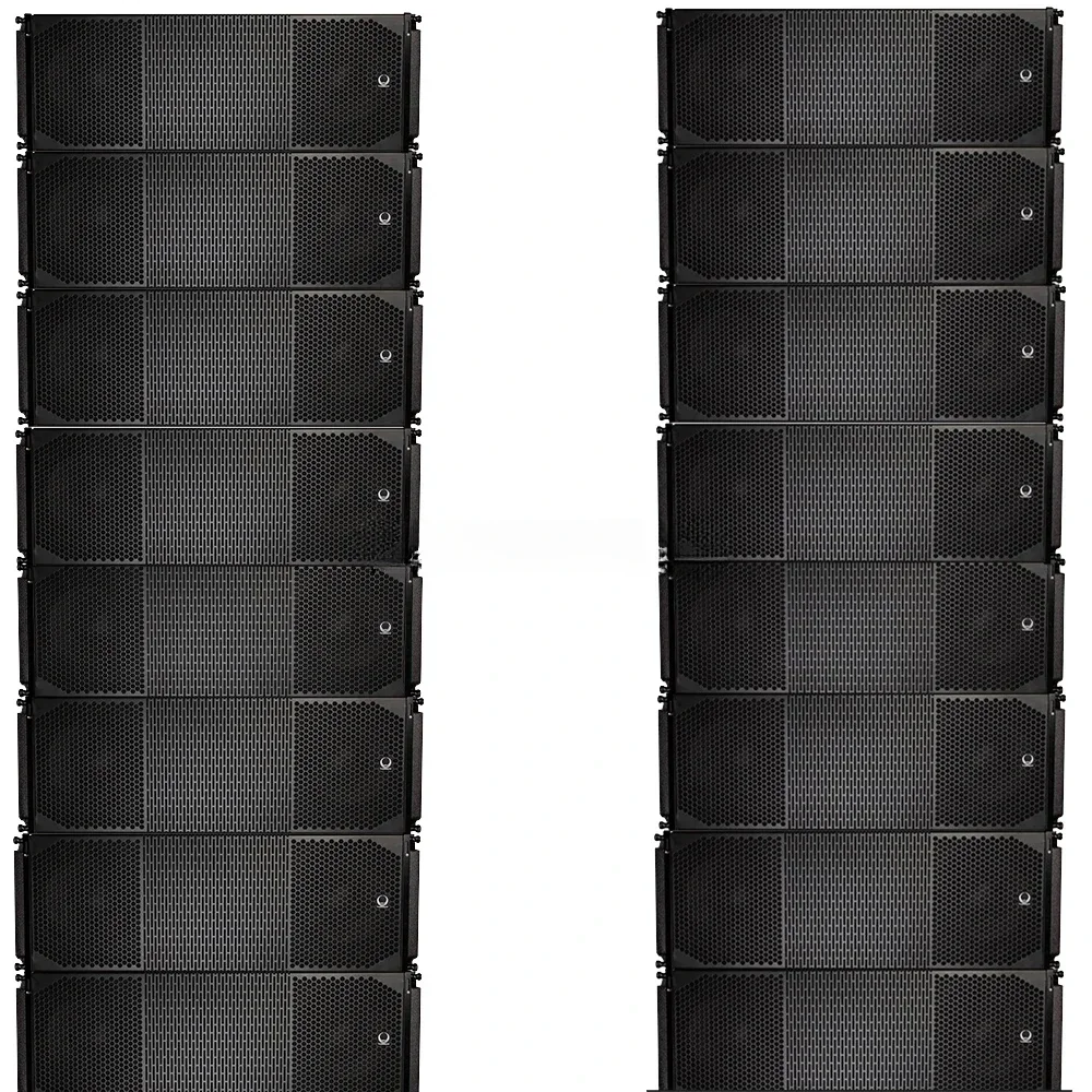 Pro Audio 3-Way Line Array Speaker Double 12-Inch Loudspeakers  LA3212-V2 For Indoor And Outdoor Use Professional Sound System