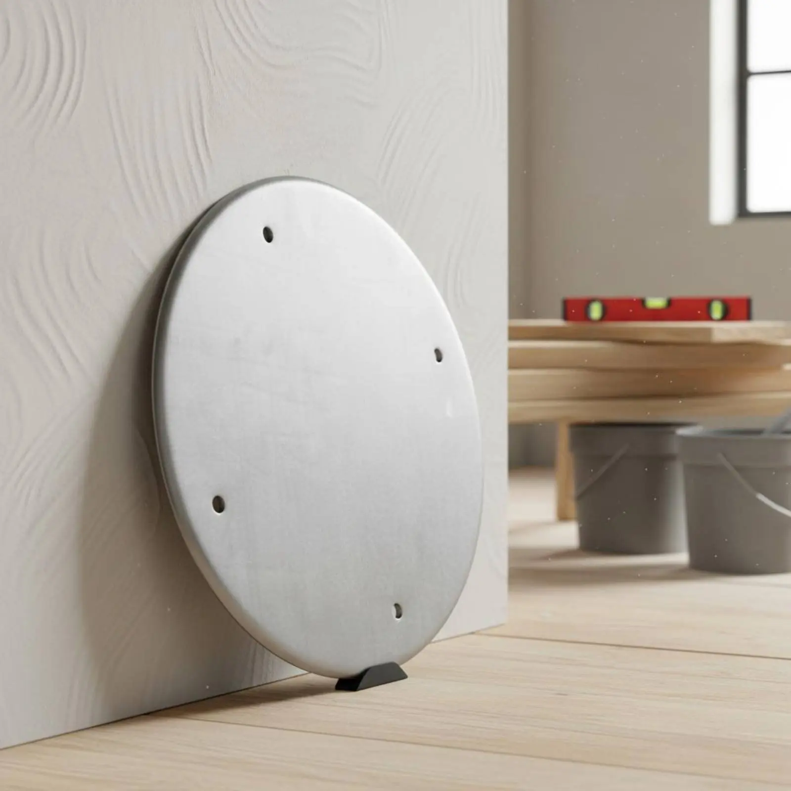

Wall Plastering Machine Disc Wear-Resistant Cement Polisher Pad Power Tool Accessory for Construction Workers
