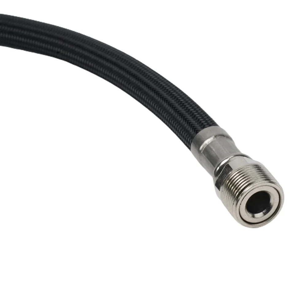 Part Shower Hose Replacement Flexible Replacement Tube 1 Pcs Fittings Hose Length 1500 Mm With Pull-out Shower Black