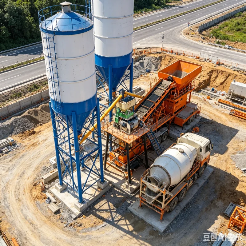 Stationary Commercial Concrete Mixing Plant 180m3h High Volume Belt Conveyor Ready Mix Batching Station Machine For Mega Project