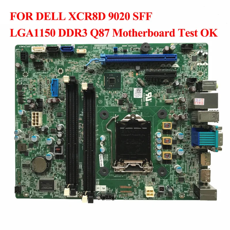 FOR DELL XCR8D 9020 SFF LGA1150 DDR3 Q87 Motherboard Test OK XCR8D 0XCR8D