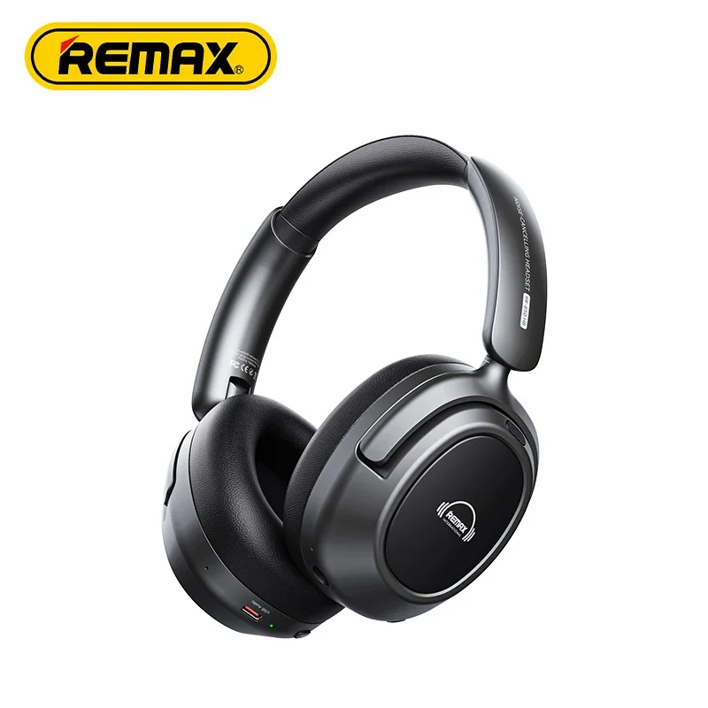 

Remax Wireless Headset Rb-850Hb Wireless Dual Anc Active Noise Cancellation Music Bluetooth 5.3 Headphone