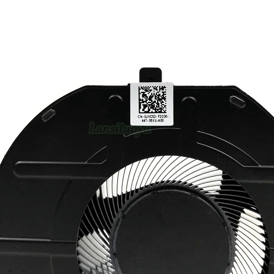مروحة تبريد وحدة المعالجة المركزية للكمبيوتر المحمول الأصلي الجديد لأجهزة DELL Inspiron 14 5430 Cooler FQ75 DC 5V 0.5A DFS5K12B15E6AG 023.100TV.0001 0JXC52