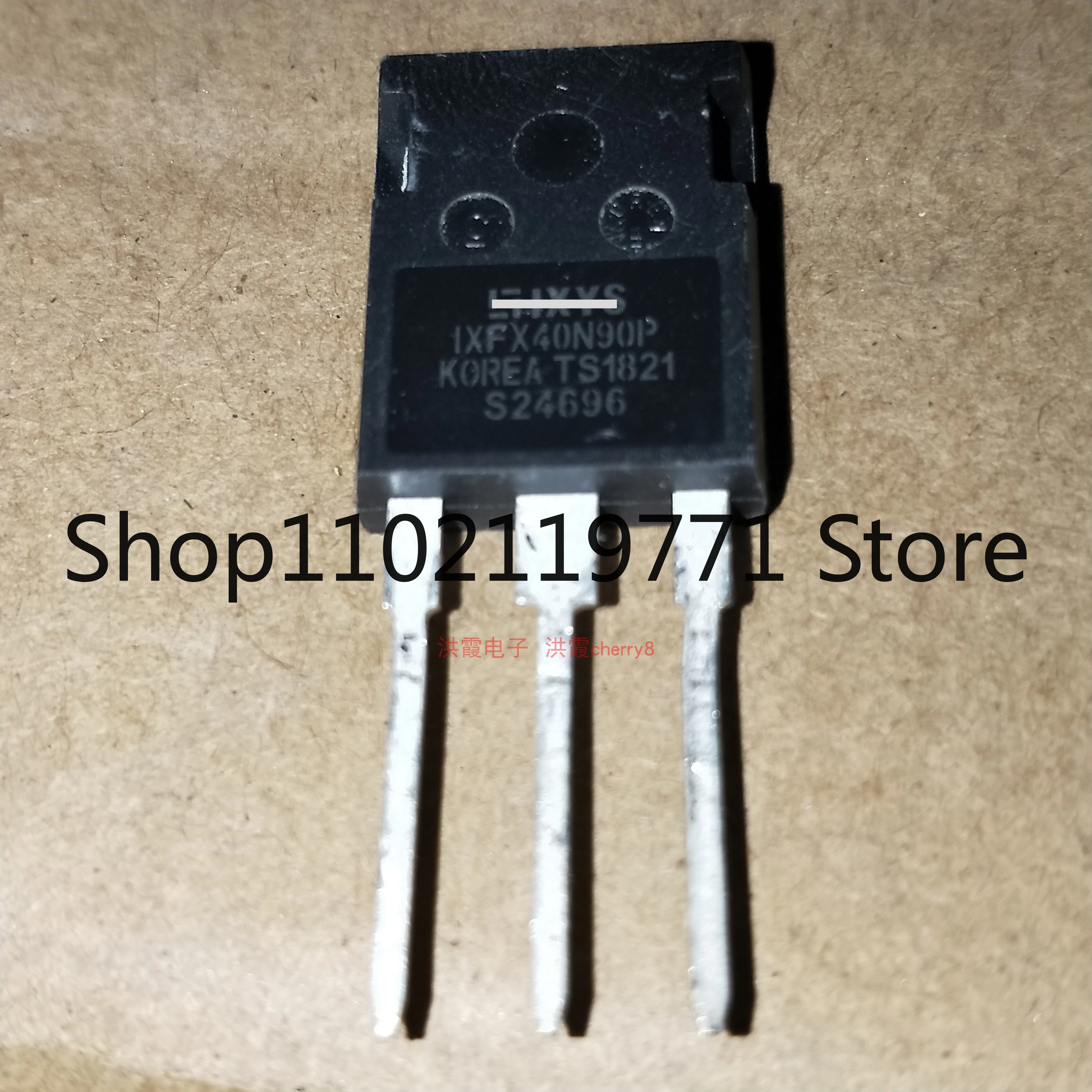 

IXFX40N90P TO-247 new in stock the test pass 5pcs/lot