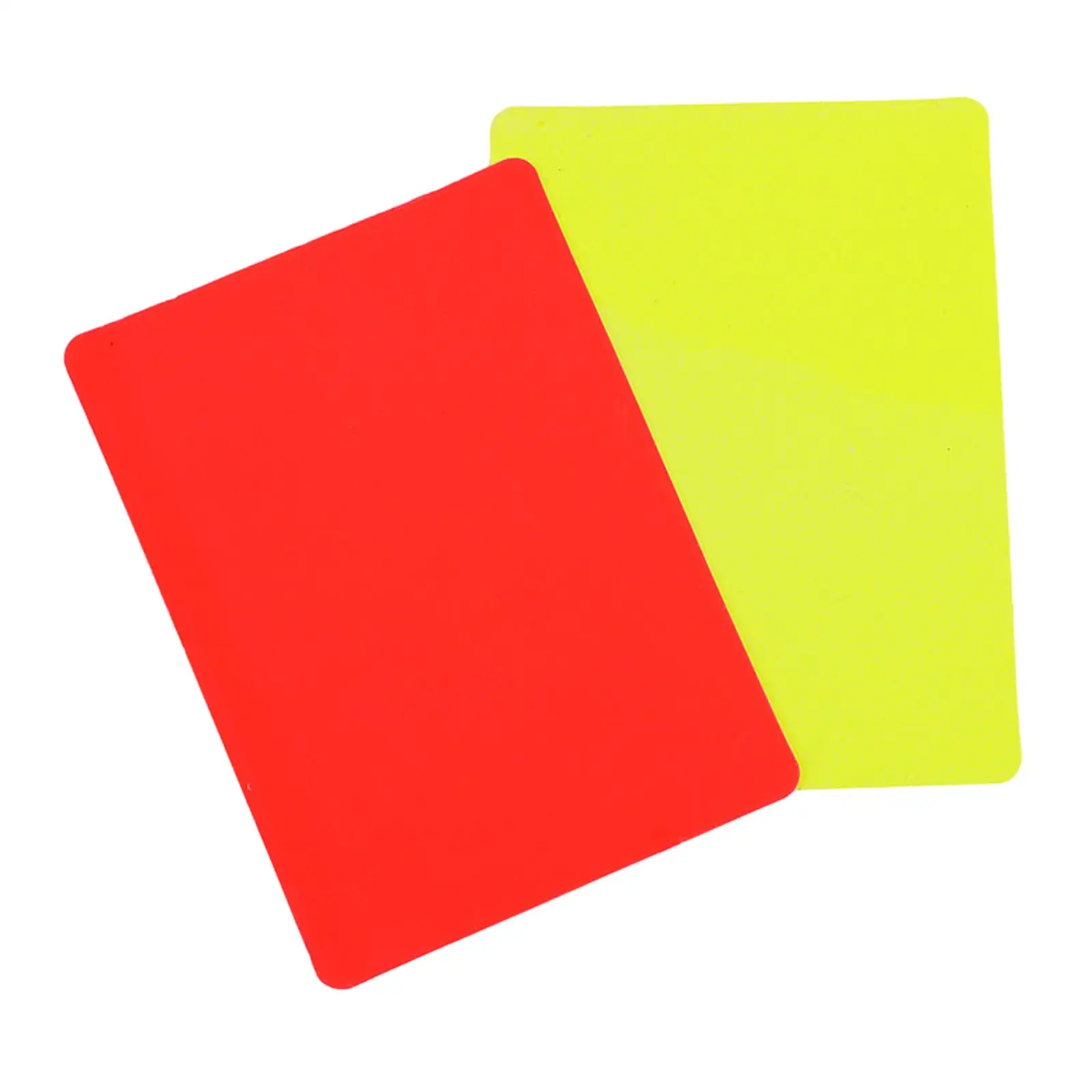 

Football Soccer Referee Card Sets Warning Referee Red and Yellow Cards Judge Accessories