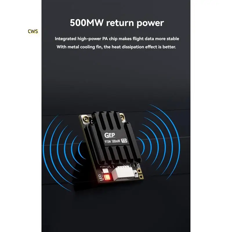 ELRS デュアル 915M PA500 ダイバーシティ受信機ハイパワー 500Mw WIFI TCXO RC FPV Quadcopter 長距離フリースタイル ドローン部品用