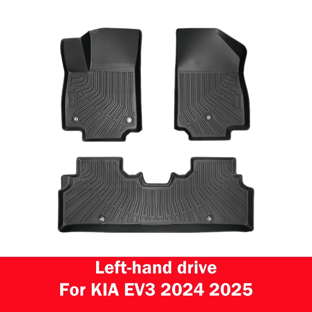 TPE-Fußmatten für den Kia EV3 2024, Allwetterschutz, Bodenmatte, Kofferraummatte, 2024 2025 – Detail 7