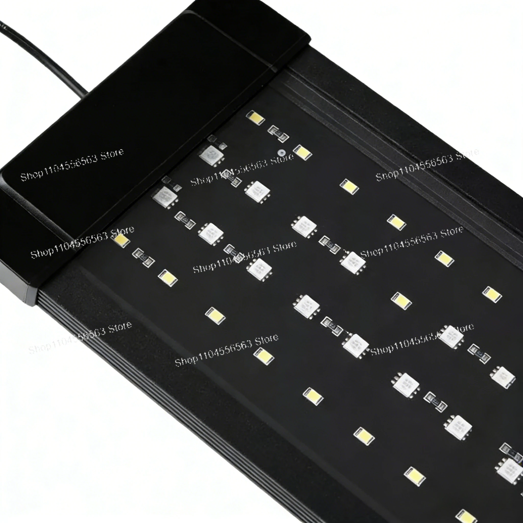 RGBW Full Spectrum LED Aquarium Light, 24H Sunrise Sunset Simulation with Remote Control for Coral Reef and Planted Tanks