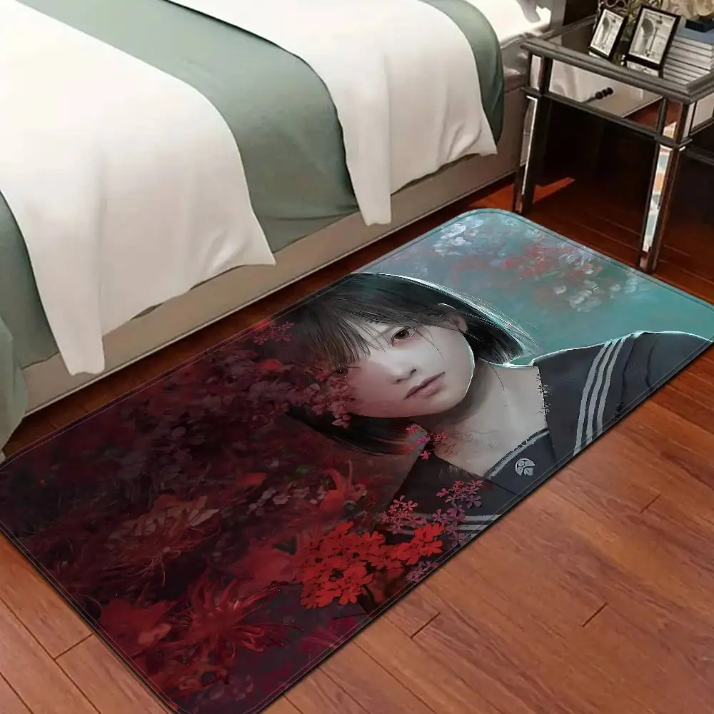 

Horror Game S-Silent H-Hill Entrance Door Mat Nordic Style Bedroom Living Room Doormat Home Balcony Anti-Slip Modern Home Decor