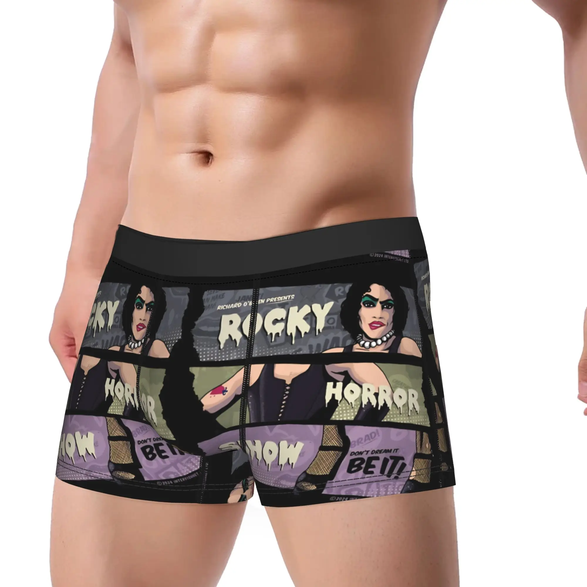 Don't Dream It Be It The Rocky Horror Picture Show Underpants Homme Panties Man Underwear Print Shorts Boxer Briefs