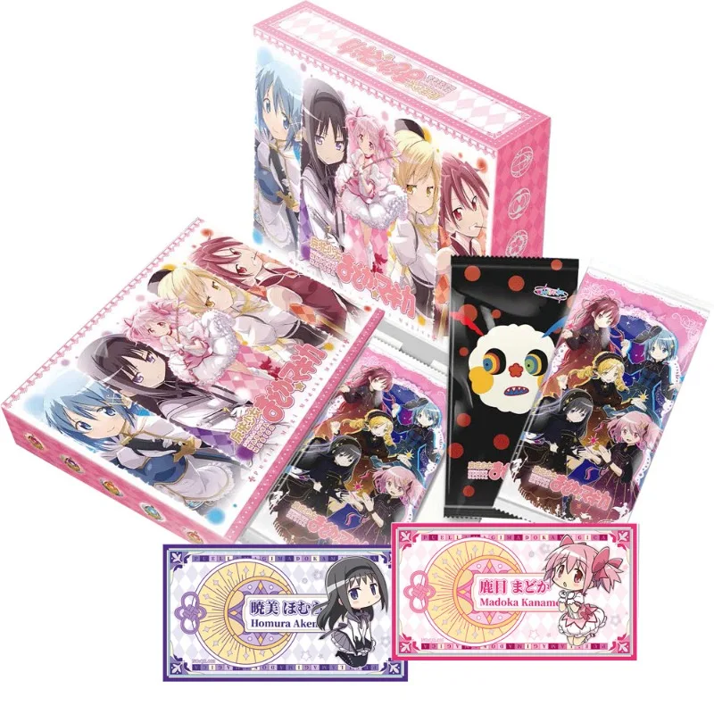 

Puella Magi Madoka Magica Vol.1 Collectible Card, Acrylic Screen Poster, Magic Girl Quintet Commemorative Card creative Trendy
