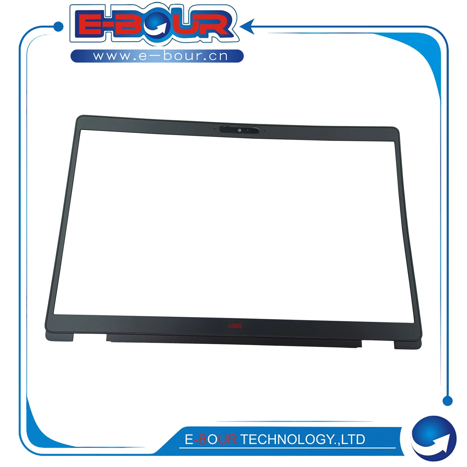 Notebook LCD Front Shell Display Screen Bezel Cover Frame Case for DE Latitu 5400 E5400 Laptop B Cover with Camera Hole