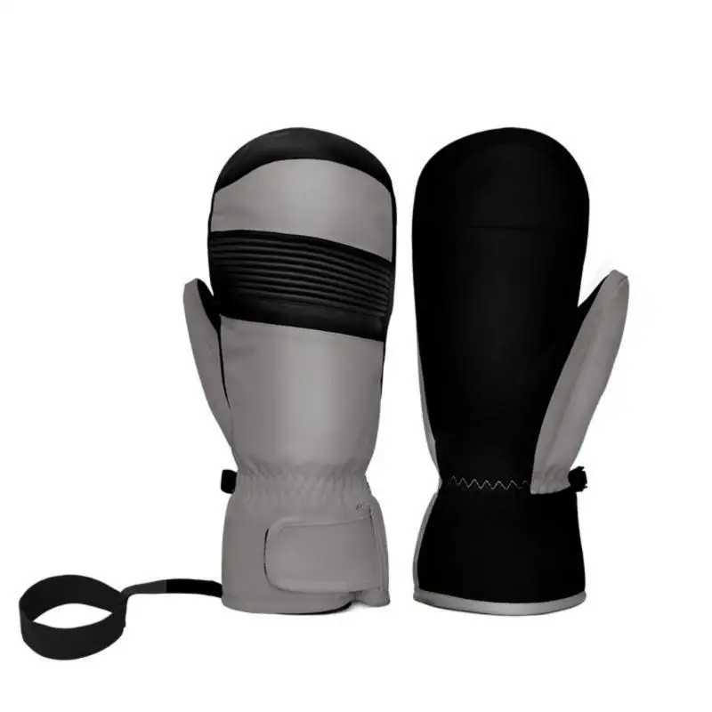 Luvas térmicas 652f, telas sensíveis ao frio, luvas esqui à prova d'água, luvas inverno, luvas neve para snowboard, ao