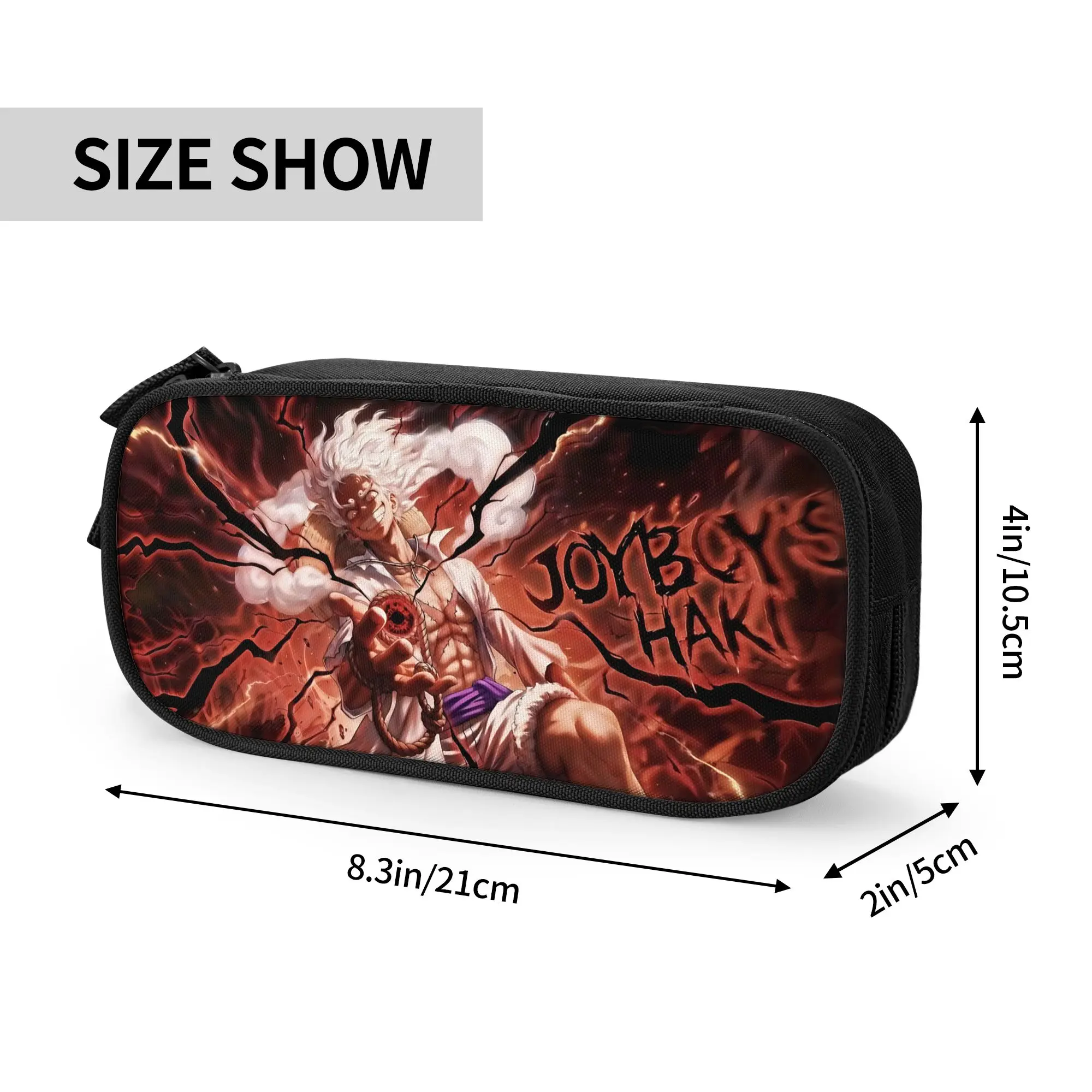 Custom Anime One piece Theme Large Capacity Bags for Child  Handheld Study Bag for Boys Gilrs Kids