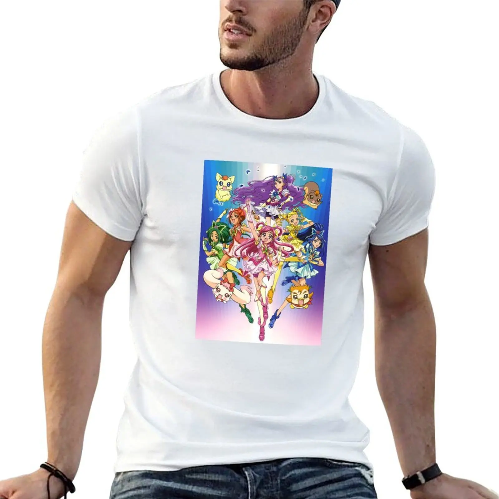 Yes! Pretty Cure 5 GoGo! T-Shirt luxury designer funny gifts heavy weight t shirts for men
