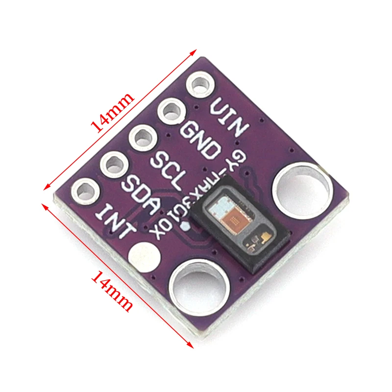 GY-MAX30102 heart rate, pulse, and blood oxygen concentration sensor module