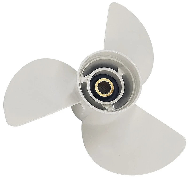 1 Piece Aluminum Propeller 13 1/2X15-K 6E5-45947-00-EL Parts Accessories For YAMAHA 60-115HP Outboard Motor 6E5-45947-00