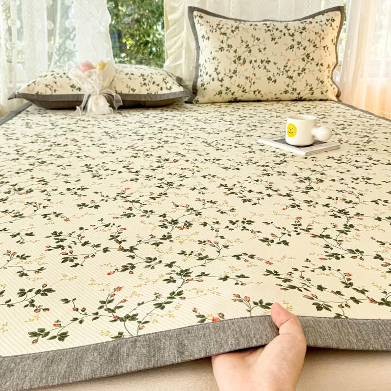 Surmatelas Rafraîchissant à Motif Dessin Animé pour un Sommeil Nu, Confort Estival, Doux pour la Pea