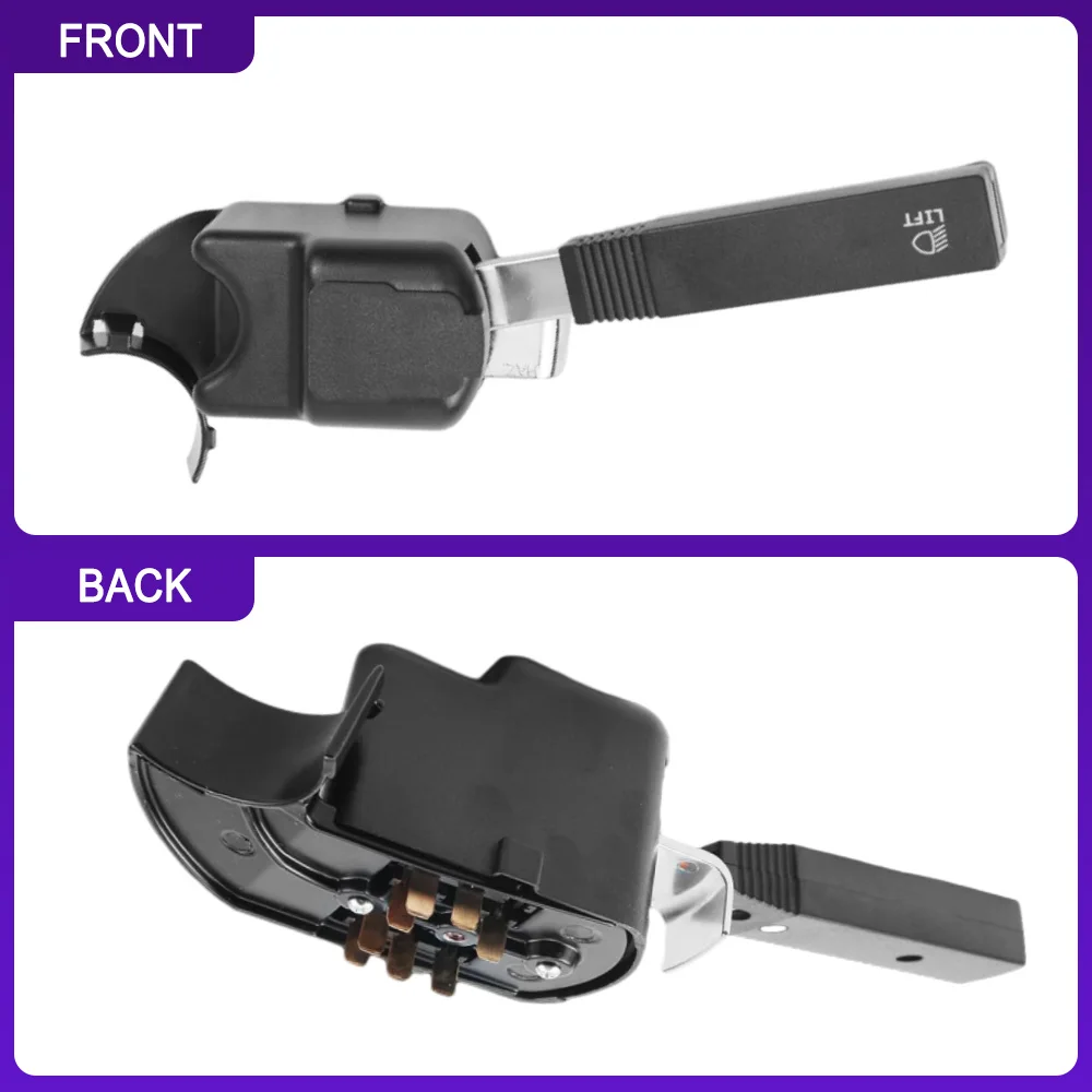 8 دبابيس الثقيلة بدوره إشارة مفتاح الإضاءة مع المخاطر لسلسلة Freightliner FLD LHD 577.46010، 1481177، TL3005، 999177 #5