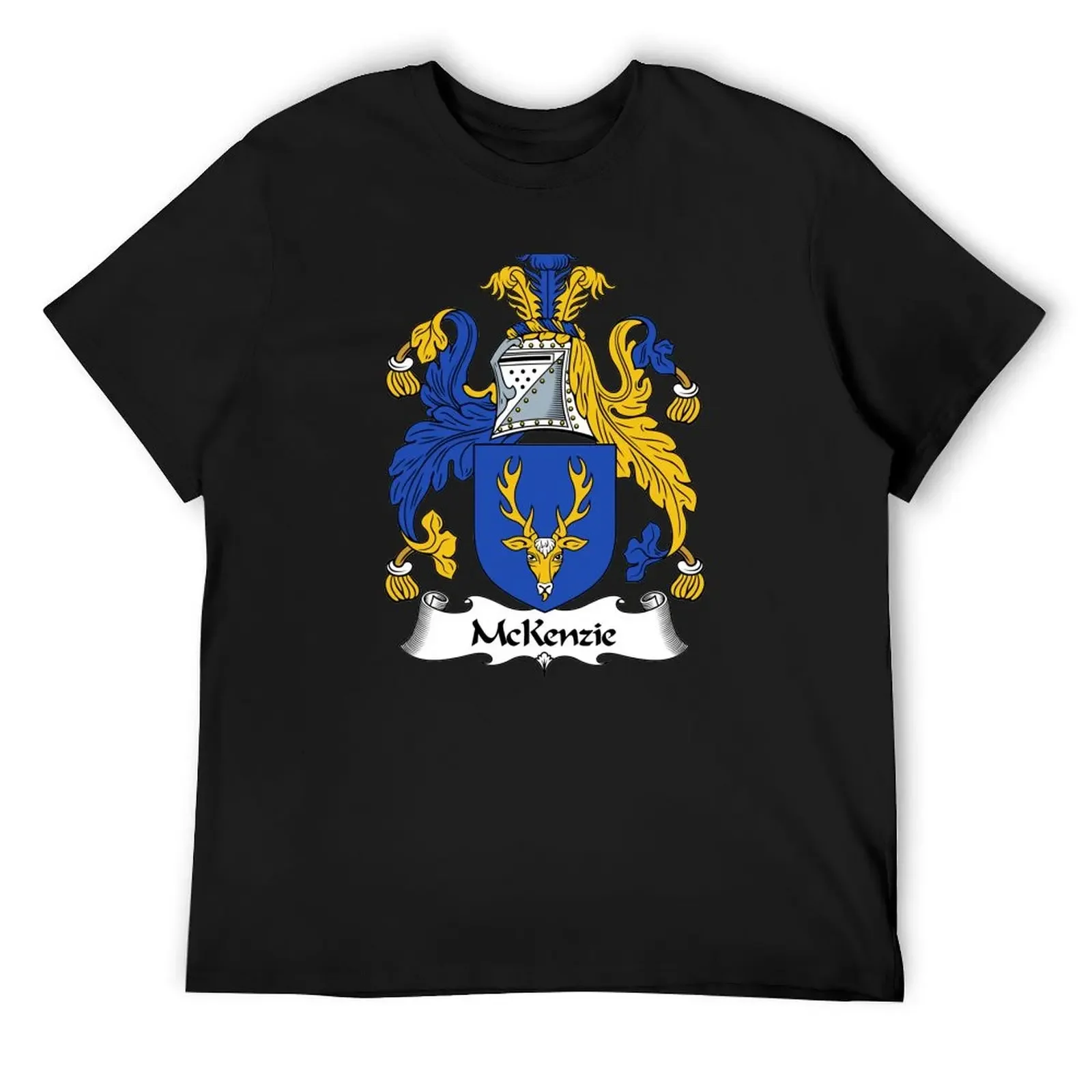 McKenzie Coat of Arms / McKenzie Family Crest T-Shirt animal prinfor boys graphic t shirt vintage plain t shirts men