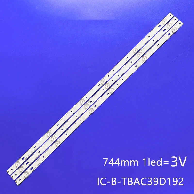 Tira de LED para 39pfg4109 39pfg4109/78 39PFL5708/F7 39PFL4398H/12 39PFL3088H 39PFL4398/12 IC-B-TBAC39D192 CLO_T39 PHP LD