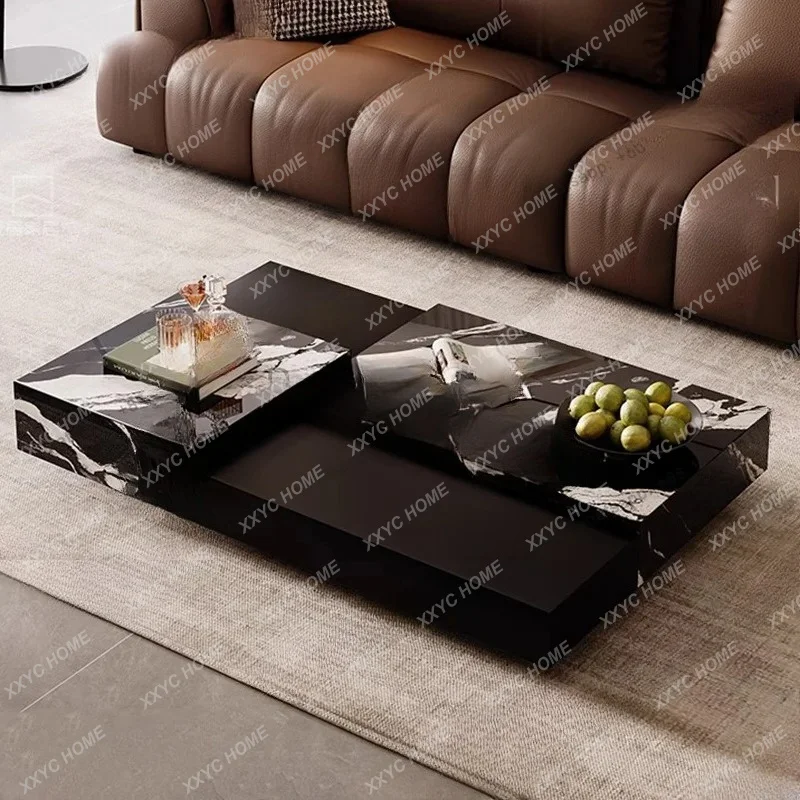 A Writing Luxury Coffee Table Decoration Modern Living Room  Moving Standing Side Table Dinner Meubles Home Furniture
