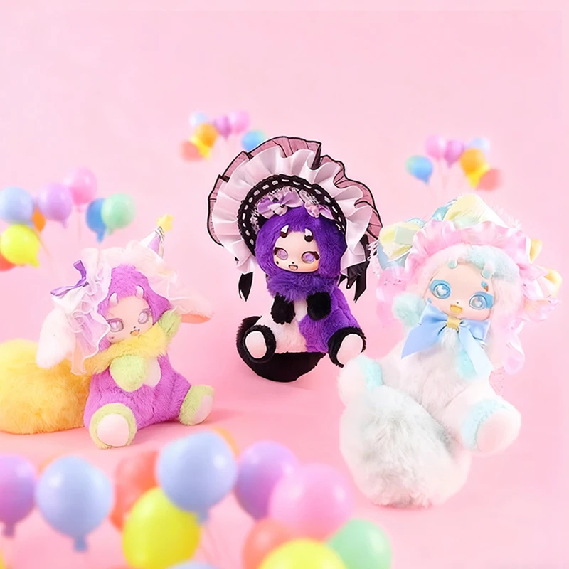 

В наличии Boboco Enigma Wonderland Series слепая коробка Boboco V2 модные игрушки милое виниловое лицо кукла орнамент мультяшный орнамент подарок