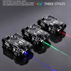 Laser Flashlight CNC PERST-4 Aiming Red Green Laser PEQ Blue IR  Airsoft Lighting Toy Reset to Zero Weapon Lights Hunting Tool