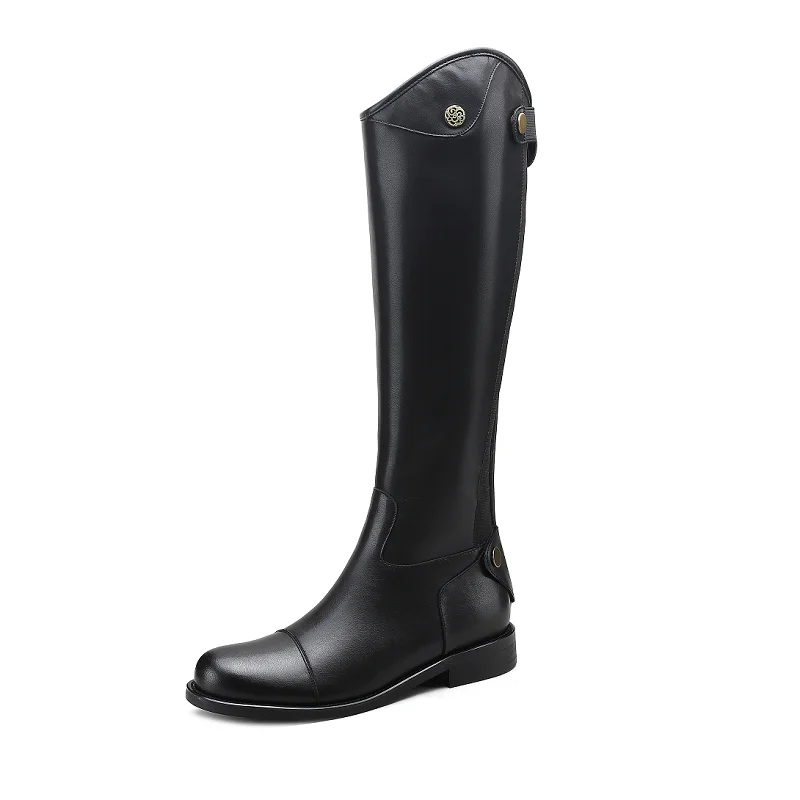 2025 Equestrian Boots Cool Equestrian Supplies Long Boots Riding Equipment Non-Slip Ultra Footwear Resistant Horse Rider Shoe
