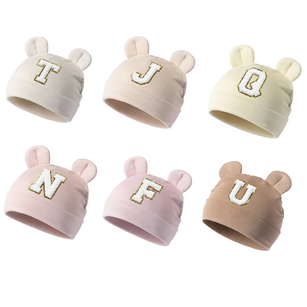 

Cap for Girls Boys Kids Hats Newborn Photography Props Accessories 0-12M Soft Newborn Hat Baby Beanie Cotton Infant Bonnet Baby