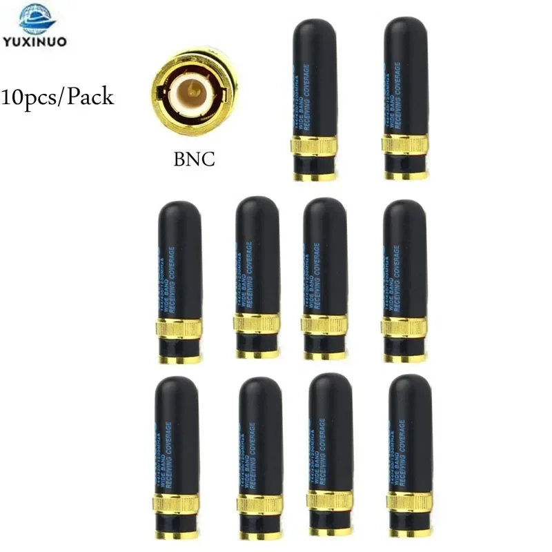 

10PCS Mini SRH-805S 5CM SMA Male/SMA Female/BNC Dual Band VHF UHF Antenna for BAOFENG UV-5R UV10R BF-888S Radio SRH805S Antenna