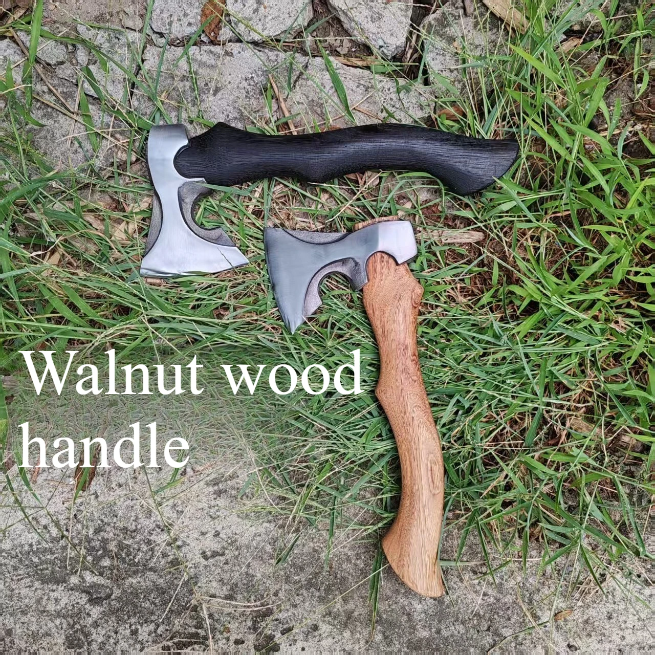 

Russian Style Sharp and Durable Battle Axe, Forging Woodworking Axe, Outdoor Camping Portable Axe