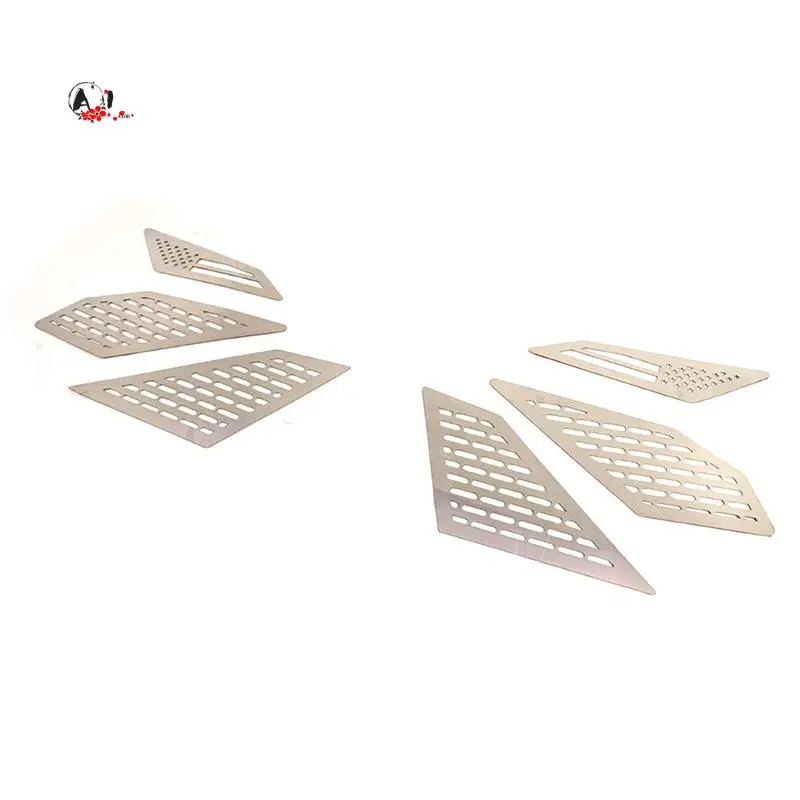 

A10E-Air Intake / Clutch Vent Outlet Cover Trim Stainless Steel For Polaris RZR PRO XP Ultimate 2021 2022 Accessories