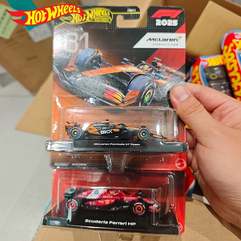Hot Wheels Premium Gold Label Hrv11 1/64 F1 Diecast Model Car Team Livery Formula Racing Collectible Vehicle Gift Toys In Stock