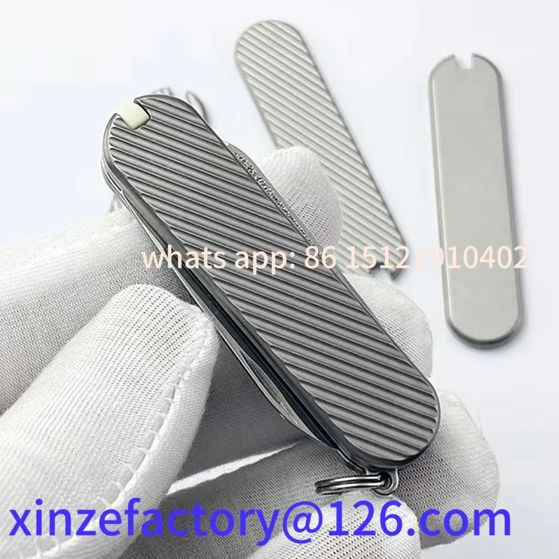 

Be suitable for 1pair Titanium Alloy Chip Modified TC4 Handle Patch DIY Handle Material Making